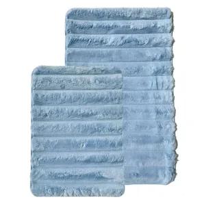 Turquoise Soft Plush Warm Cozy Bed Throw Flannel Blanket