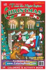 Twas the Night Christmas Big Coloring Book