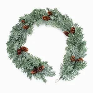 Pine Garland (Set of 2) 5'L Plastic