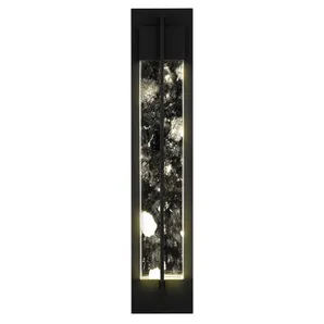 Black LED Dimmable Outdoor Hanging Light