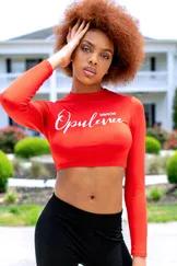 Opulent Queen LS Top