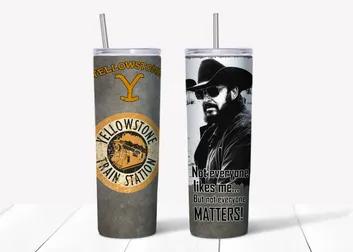 Stainless Steel Tumbler - Yellowstone