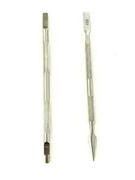  Cuticle Pusher Tool Ingrown Nail File Professional Podiatrist Combo Stainless Steel Manicure Pedicure Beauty Implements