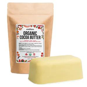 Organic Cocoa Butter, USDA Certified, Unrefined
