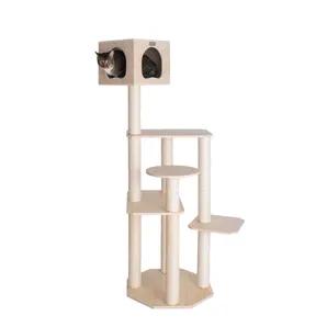 Armarkat Premium Scots Pine 69-Inch Cat Tree W Five Levels