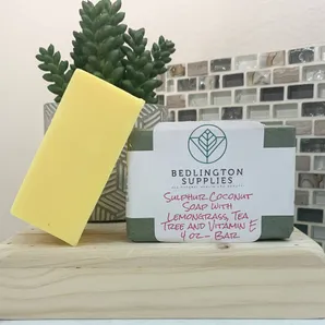 Sulphur Coconut Soap with Lemongrass