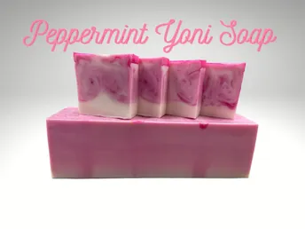 Yoni Soap bars, 4 oz each, 2 Varieties
