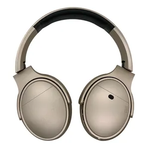 Pale Gold Bluetooth Headphone 
