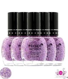 Multi Purple Glitter Nabi Nail Polish