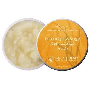 Lemongrass Sage Sea Salt Body Scrub