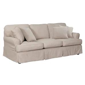 Sunset Trading Horizon Replacement Slipcover Only for T-Cushion Sofa | Linen