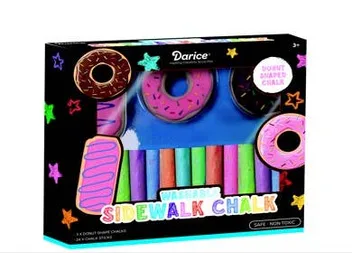 3 Donut Chalk Playset