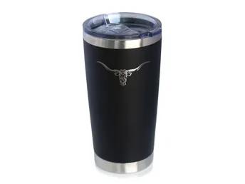 Longhorn Insulated Travel Tumbler - Longhorns Gifts