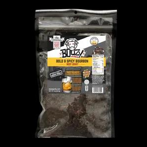 Bold & Spicy Bourbon 8oz "Growler Bag" Brisket Jerky
