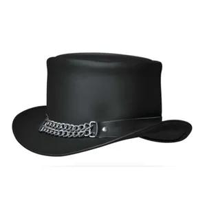 9227.00 - Mens Premium Leather Top Hat