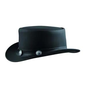 9229.00 - Mens Premium Leather Top Hat