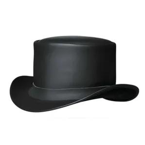 9230.00 - Mens Premium Leather Top Hat
