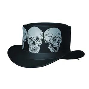 9234.00 - Mens Premium Leather Top Hat