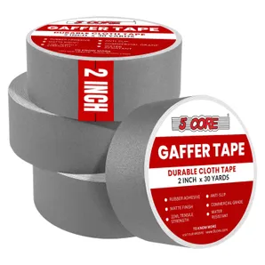 Gaffers Tape 2 30 Yards 4Pcs Professional Grey Pro Gaff Tape Non Reflective Water Resistant