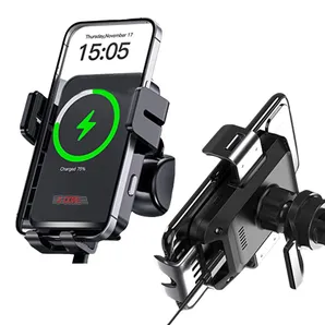 Magnetic Wireless Car Charger Mount, Stick on The Dashboard for MagSafe iPhone & Android