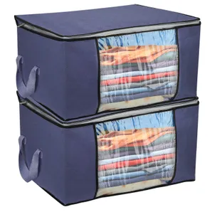 2Pcs Clothes Storage Bag 