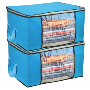 2Pcs Clothes Storage Bag 