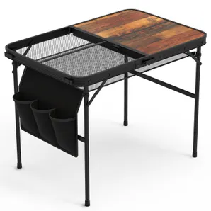 35.43x23.62x26in Foldable Camping Table 