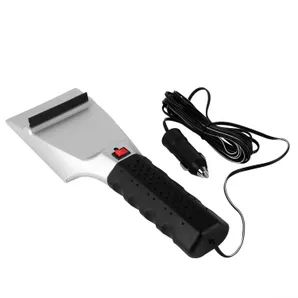 12V Car Electric Heated Ice Snow Scraper Window Ice Remover 