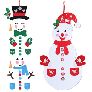 Felt Christmas Snowman Set