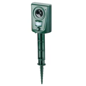 Ultrasonic Animal Repeller IP44 Waterproof Motion Sensor