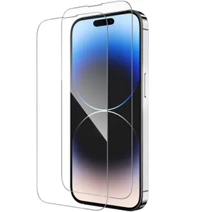 2Pcs HD Clear Screen Protectors 
