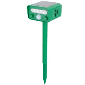 Solar Powered Ultrasonic Animal Repeller 