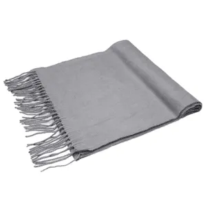 Mens Womens Oversize Cashmere Wool Shawl Wraps Blanket