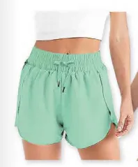 Banana Boat Flowy Workout Shorts lady Gym Running UPF50+