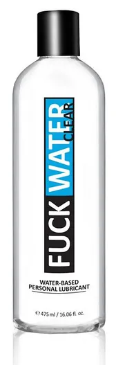 FUCK WATER CLEAR WATER BASED LUBRICANT 16 OZ 