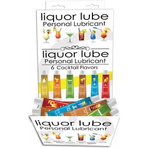 LIQUOR LUBE 10ML RESEALABLE TUBES 6 ASST FLAVORS 72PC DSP 