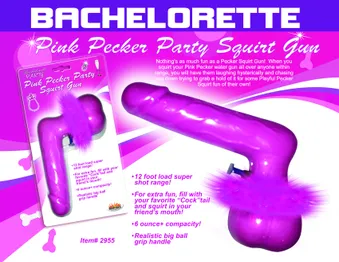 PINK PECKER PARTY SQUIRT GUN 