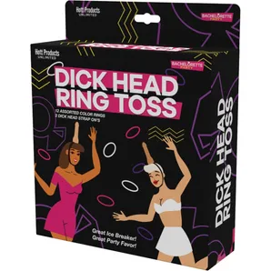 PECKER HEAD RING TOSS GAME W/ ASST. COLOR RINGS 