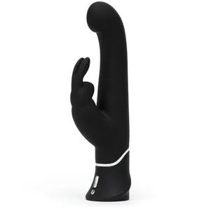 HAPPY RABBIT G-SPOT STROKER RABBIT VIBRATOR BLACK 