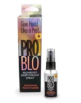 PROBLO DEEP THROAT SPRAY PEACH 