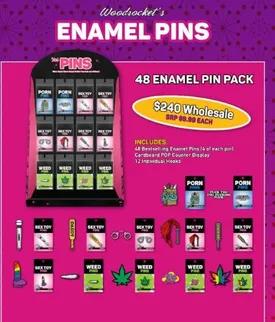 WOOD ROCKET PIN PACK A (NET) 