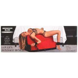 BEDROOM BLISS LOVERS BONDAGE BENCH 