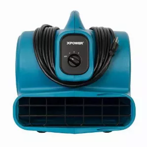 XPOWER CFM 3 Speed Air Mover, Carpet Dryer, Floor Fan, Blower