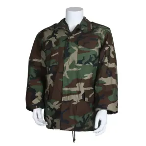 M65 Field Jacket With Liner - Woodland Camo -  Large
