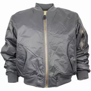 MA-1 Flight Jacket - Grey - 6XL                       