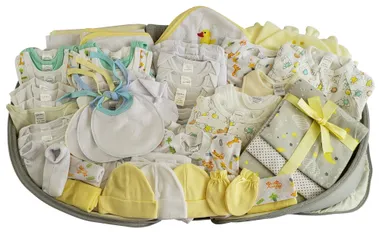 Bambini Baby Clothing Starter Set with Diaper Bag