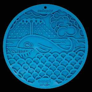 Whale Design eMat Enrichment Lick Mat With Suction Cups