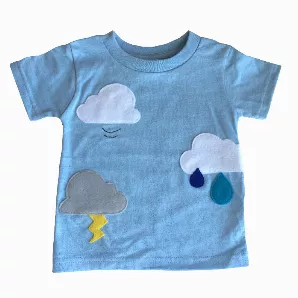 Aloha Rainbow - Kids Baby Blue Shirt  Boys or Girls