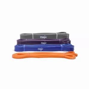 Pack Of Four Full Body Workout Super Bands