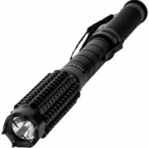 Stun Master 110,000,000 Volt Bad Ass Metal Stun Baton And Flashlight